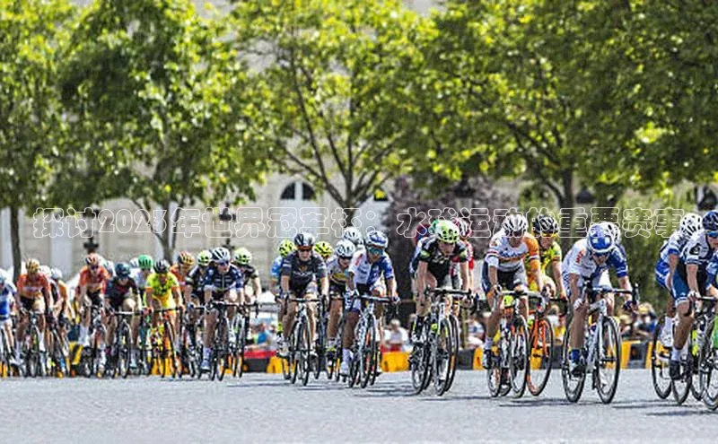 探讨2023年世界冠军杯：水球运动的重要赛事